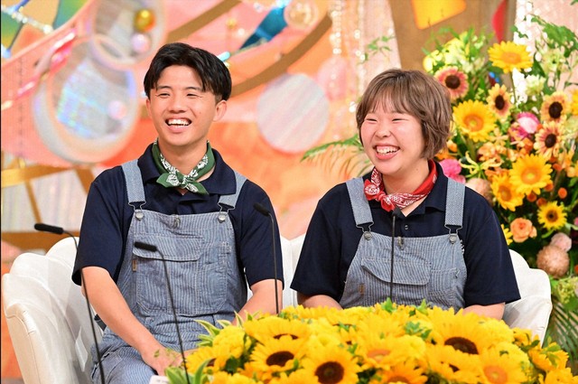 能登町の山あいにある「ケロンの小さな村」を営む夫妻＝「新婚さんいらっしゃい！」ⓒABCテレビ