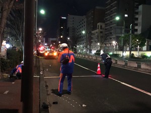 【続報】仙台・宮城野区でタクシーと歩行者の事故　はねられた８２歳女性死亡