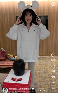 本田翼インスタグラム(@tsubasa_0627official)より