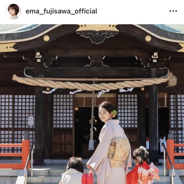 藤澤恵麻インスタグラム＠ema_fujisawa_officialより