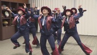 国際大会で活躍　創志学園ダンス部が岡山市長を表敬訪問　一糸乱れぬダンスも披露