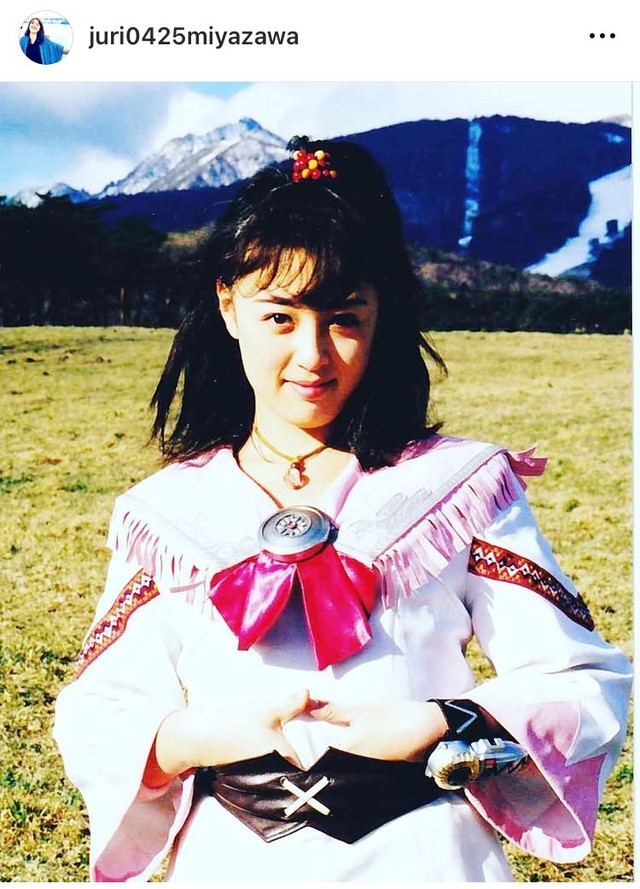 宮澤寿梨インスタグラム＠juri0425miyazawaより