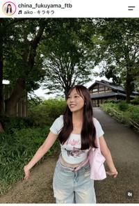 福山千奈（@china_fukuyama_ftb）さんのインスタグラムより