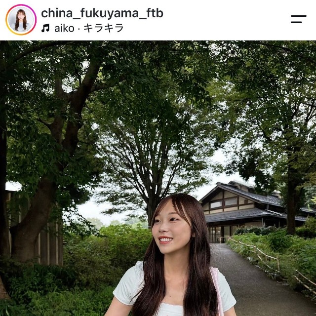 福山千奈（@china_fukuyama_ftb）さんのインスタグラムより
