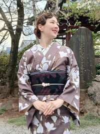 30代以降は着物を主に着ているそう／あすかさん（@asukawwide1225）提供