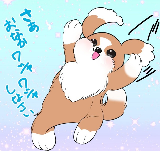 おなかワシャワシャしなさい（弾正よしかげさん提供）