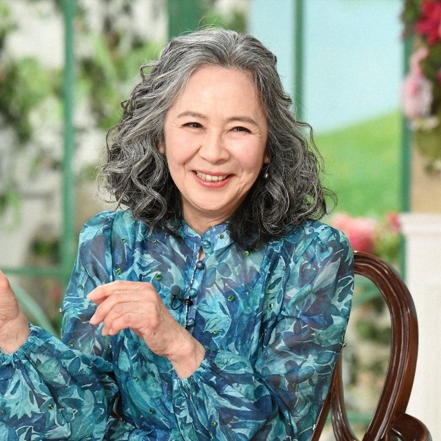 「徹子の部屋」　萩尾みどり＝テレビ朝日提供