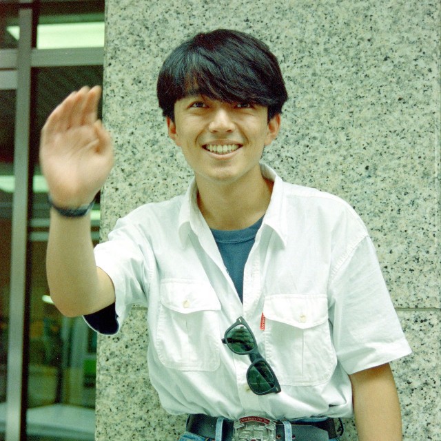 西尾拓美さん（1991年撮影）