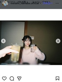 浜辺美波のインスタグラム＠minami_hamabe.officialより