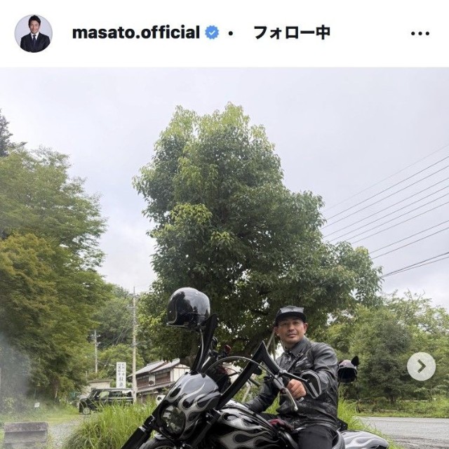 魔裟斗のインスタグラム＠masato.officialより