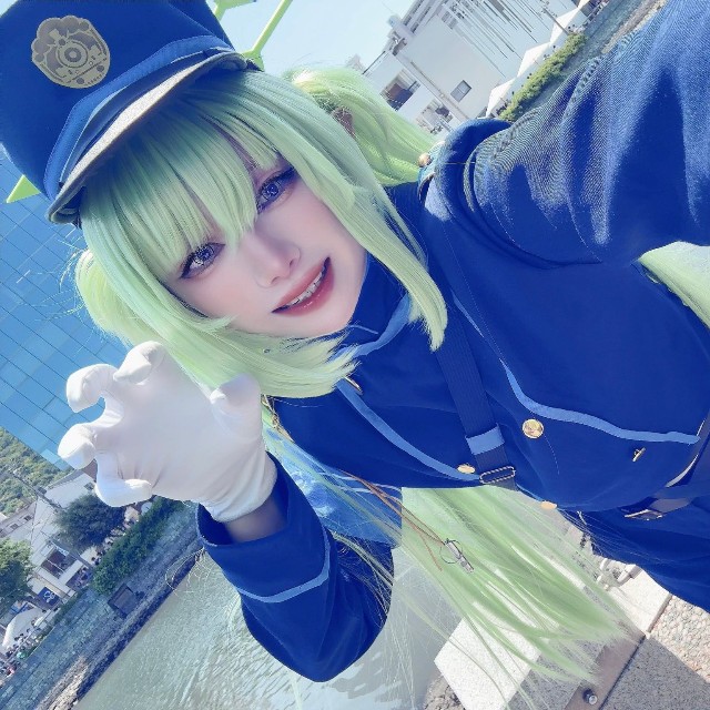 ブルーアーカイブ「橘ノゾミ」のコスプレ／窓賀茜さん（@MadogaAkane）提供