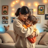 4歳息子さんからの問いかけに、「小さな私が救われた」と感じました（tv/stock.adobe.com）※画像はAIで生成されたイメージです