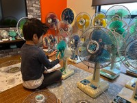 扇風機を分解掃除しています（提供：なみそさん）