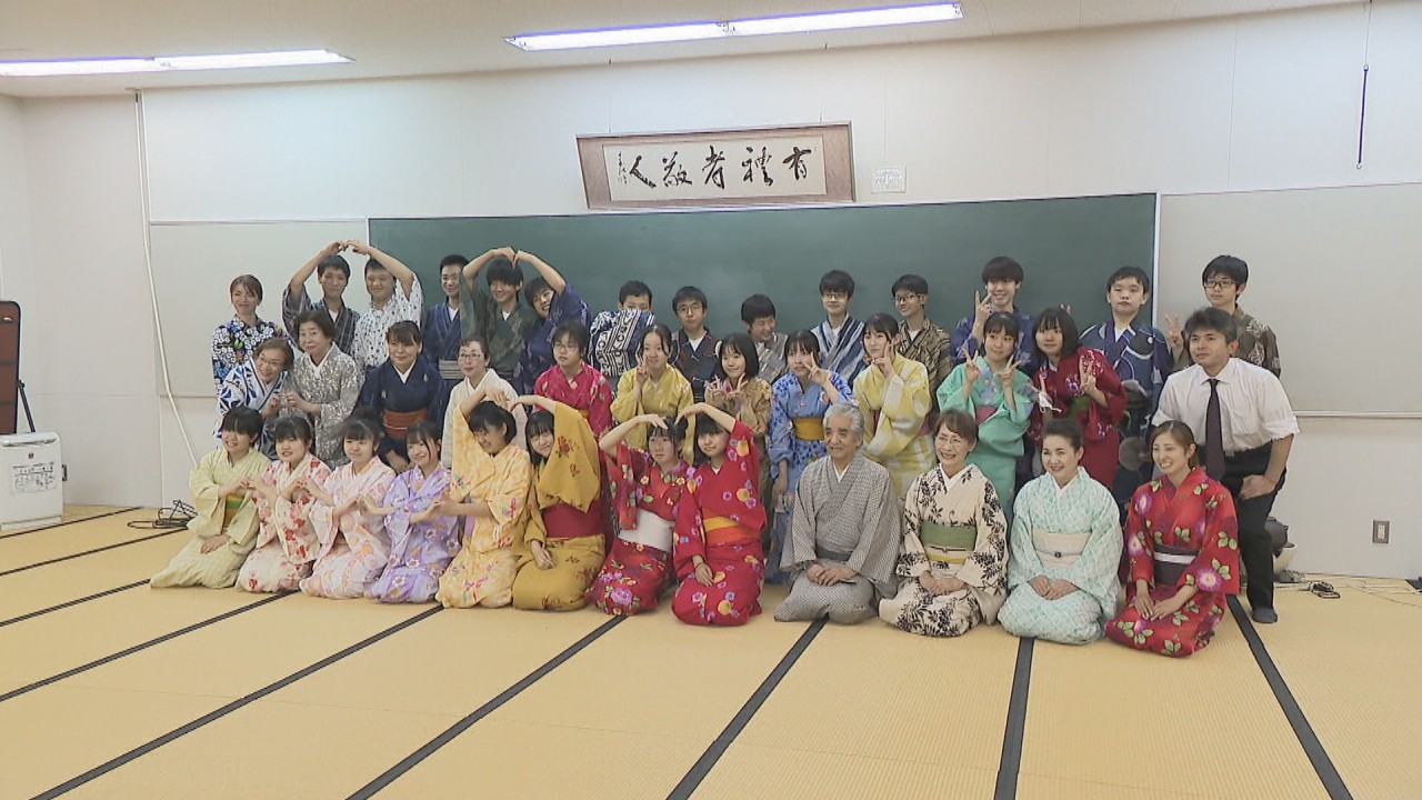 六年生浴衣教室記念写真 