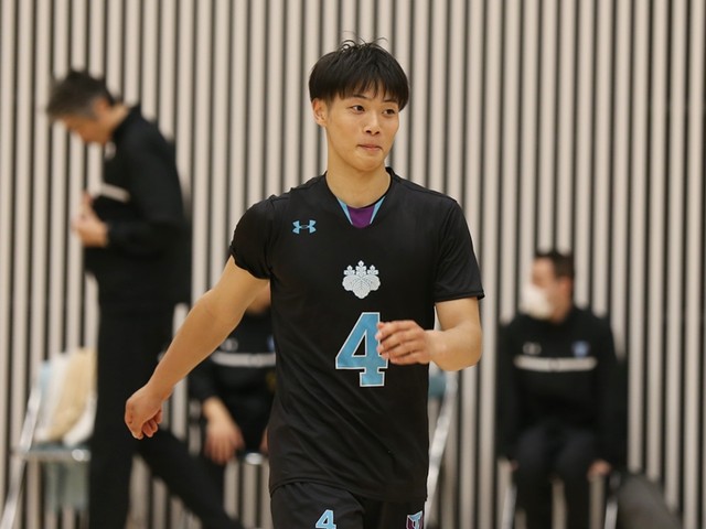 バレー - 東京学芸大学・田中夏希 仲間を信じ上げ続けたトス 随所に