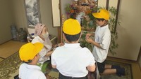 子ども民生委員として地域の高齢者を訪問