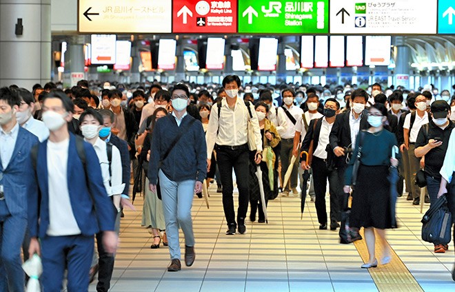 Pandemic-hit Tokyo reports population drop, 1st in 26 years