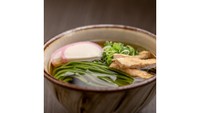 「祇園辻利監修」抹茶うどん（祇園辻利提供）