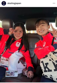 日本スケート連盟（@skatingjapan）の公式インスタグラムより