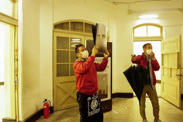 ここでしか公開されない刑務所稼働当時の貴重な写真も見ることができる（画像には一部加工を施しています）