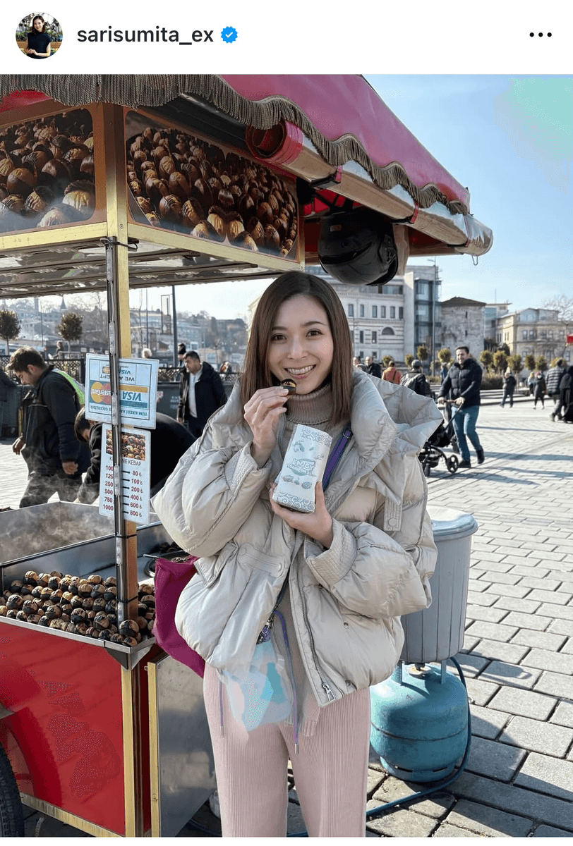 住田紗里（公式） (@sarisumita_ex)さんのインスタグラムより