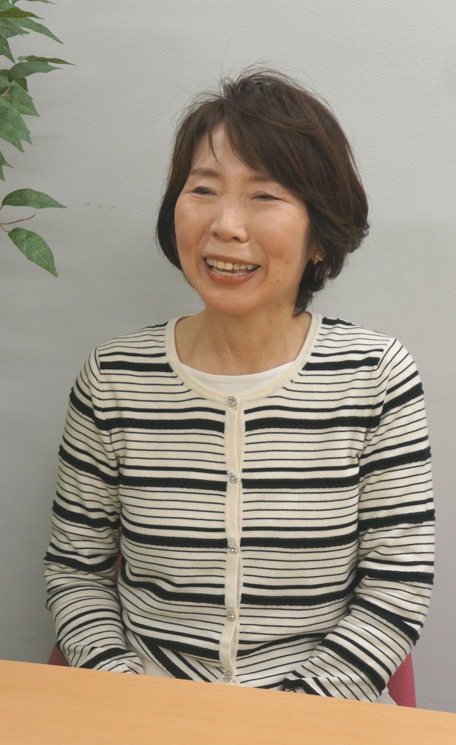 「婚活マスター」として１０年間活動している西村さん（京都市中京区）
