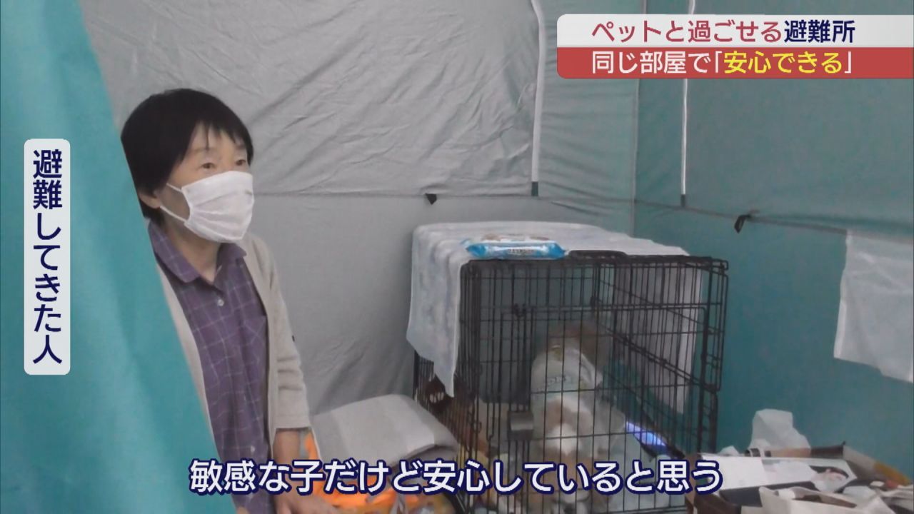 ペットと同じ部屋に避難　いわき市で運用開始 | ふくしまNEWS - KFBデジタル -
