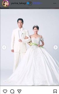 高木由梨奈アナのインスタグラム＠yurina_takagiより