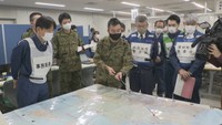 県や自衛隊、気象台などから約90人が訓練に参加