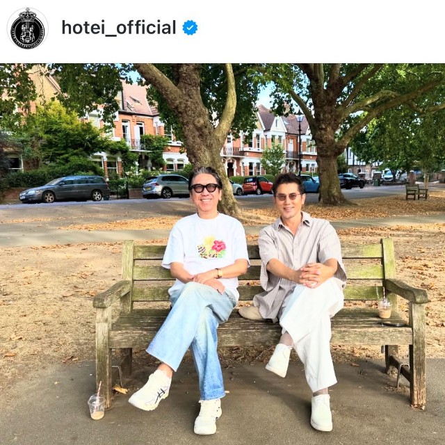 布袋寅泰さん（本人の公式インスタグラムから）