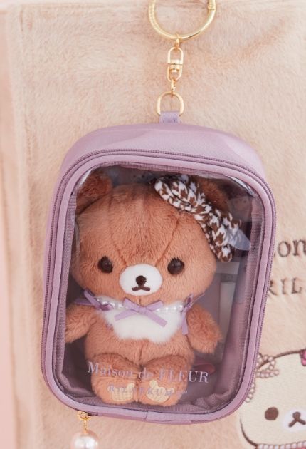 刺繡バッグや初登場カップホルダーも！ 【Maison de FLEUR×リラックマ