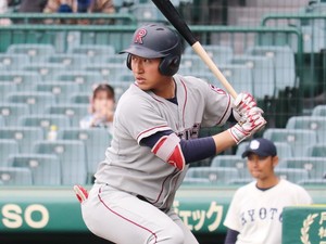 立命館大・竹内翔汰　「村上宗隆打法」で能力開花、日本一のカギを握る左の長距離打者