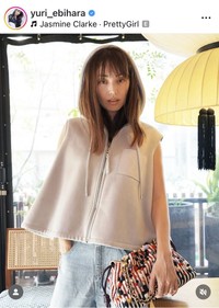 蛯原友里のインスタグラム＠yuri_ebiharaより