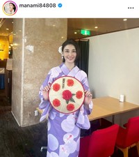 橋本マナミのインスタグラム（＠manami84808）より