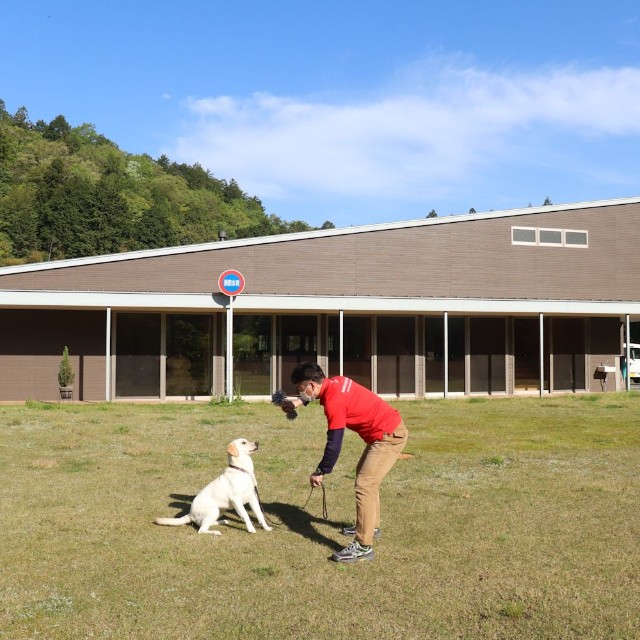 【資料写真】関西盲導犬協会の犬舎（２０２３年、亀岡市曽我部町）