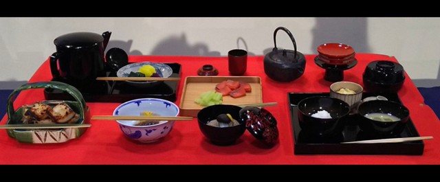 茶懐石は順番に出されます。こちらはすべてならべた写真です（提供：柿傳）