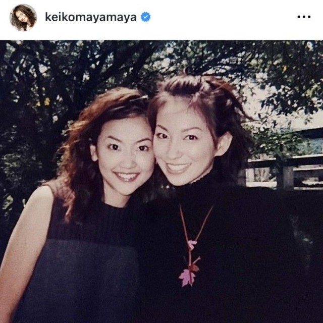 真山景子インスタグラム＠keikomayamayaより