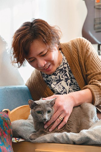 「なんでもしてあげたい」岩崎さんの思いを受けてがんばった楽ちゃん 
