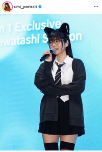 東雲うみインスタグラム＠umi_portraitより