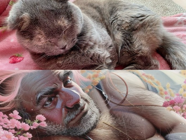 薄目で見たら一致…？（西野つかさlove j&mさん提供）