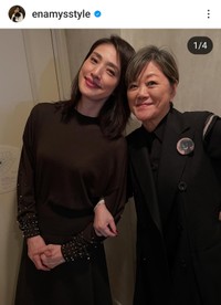 えなみ眞理子(@enamysstyle)さんのインスタグラムに登場した天海祐希さん