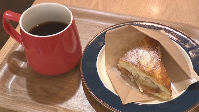 店主が描いた絵から着想を得たブレンドコーヒー　「気まぐれ」のキッシュやアップルパイも　香川【ほっとマルシェ】