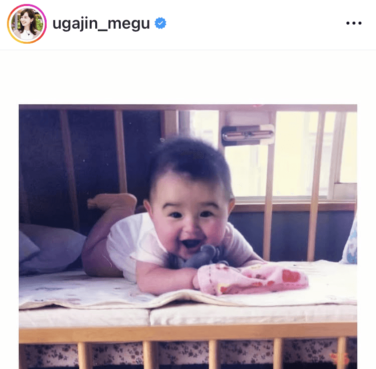 宇賀神メグアナのインスタグラム（＠ugajin_megu）より