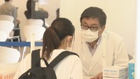 職域接種の様子（高松大学・高松短期大学）