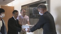 市民団体が陳情と署名を県議会に提出　9月14日
