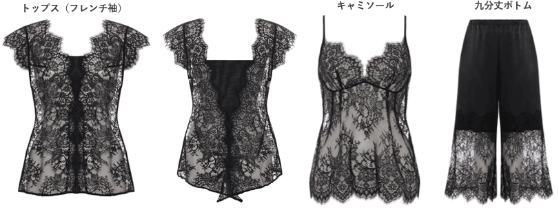 トリンプ・インターナショナル・ジャパンから発売される、プレミアムライン「FLORALE LUXE（フロラーレリュクス）」の2025年秋冬の新作