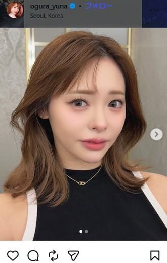 小倉由菜のインスタグラム＠ogura_yunaより