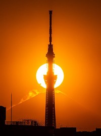 「年に数回しか撮れない奇跡の瞬間。」という文言とともに投稿された写真（画像提供／szunaさん）