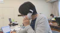岡山市の対策本部　年明けからの感染急拡大で電話の件数が増加