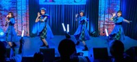 ライブに出演したKOBerrieS♪の（左から）城尾ちゅら、森島みなみ、廣瀬未沙、池田凜